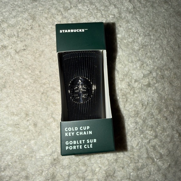 Starbucks Other - Starbucks Black Cold Cup Keychain/Ornament